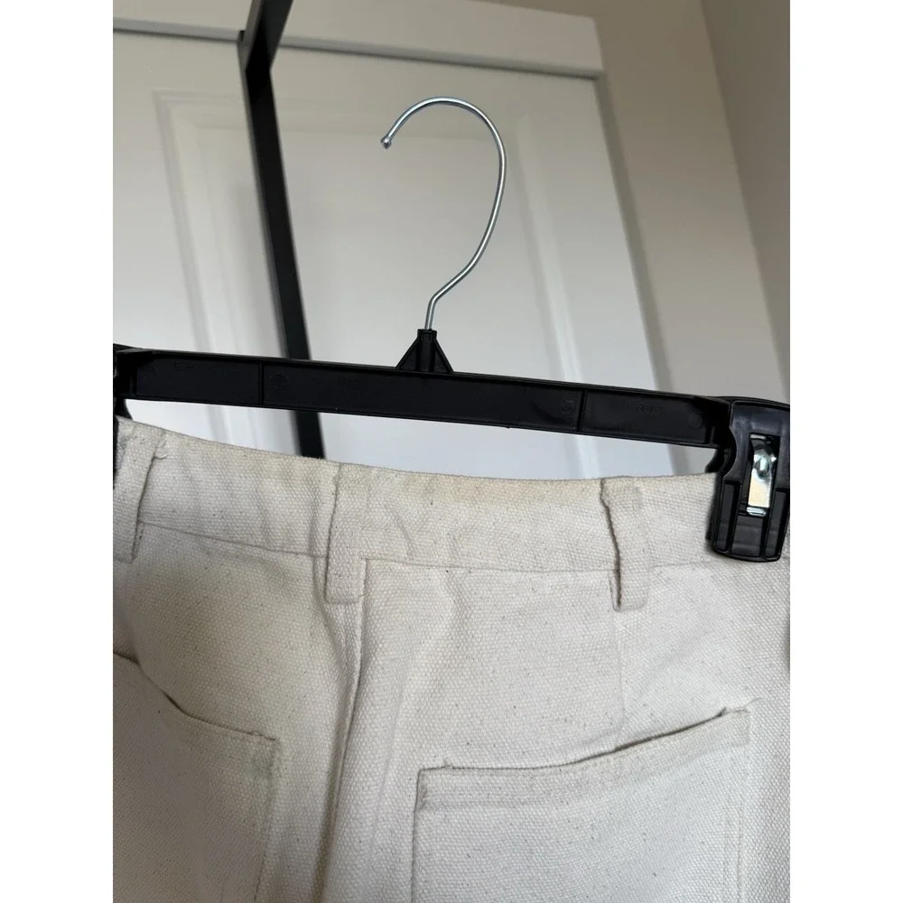 diamond‎ leah rigid pants natural Size 6 Minimalist Organic